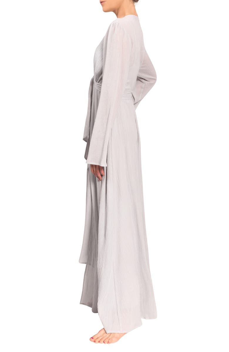 Everyday Ritual Diane Cotton Duster Robe, Alternate, color, Mist