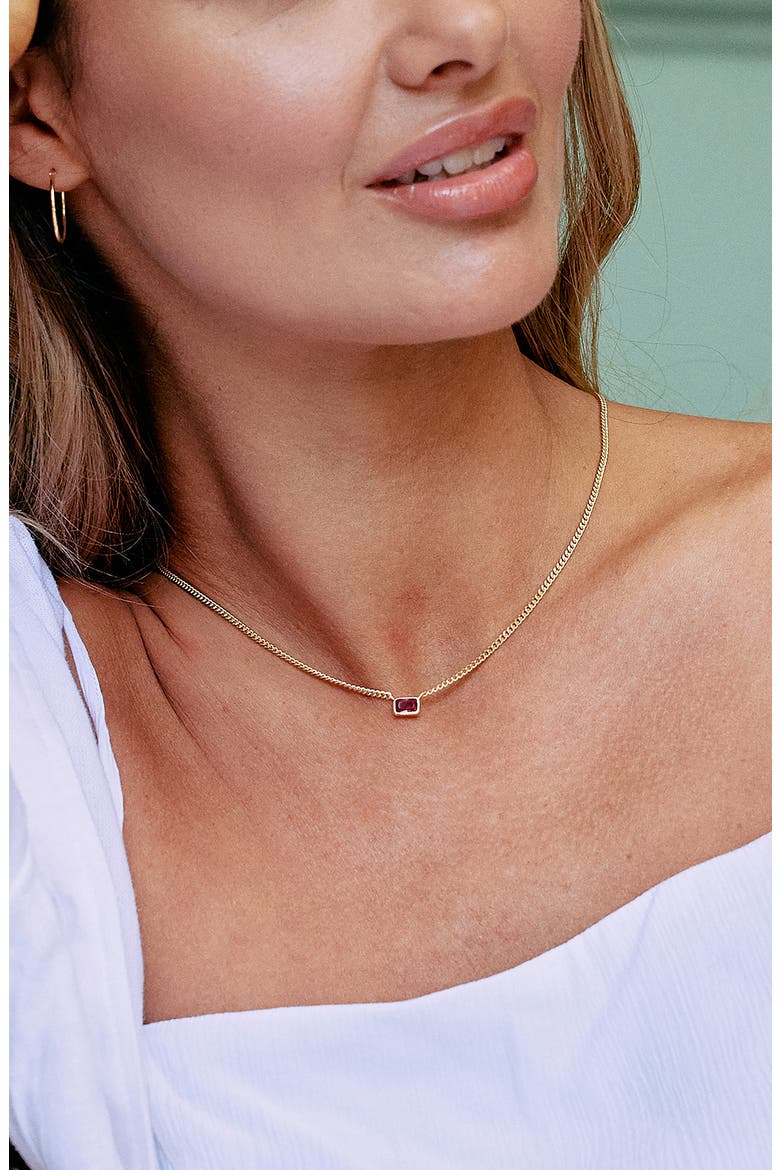 Jane Birthstone Pendant Necklace, Alternate, color, GOLD - NOVEMBER