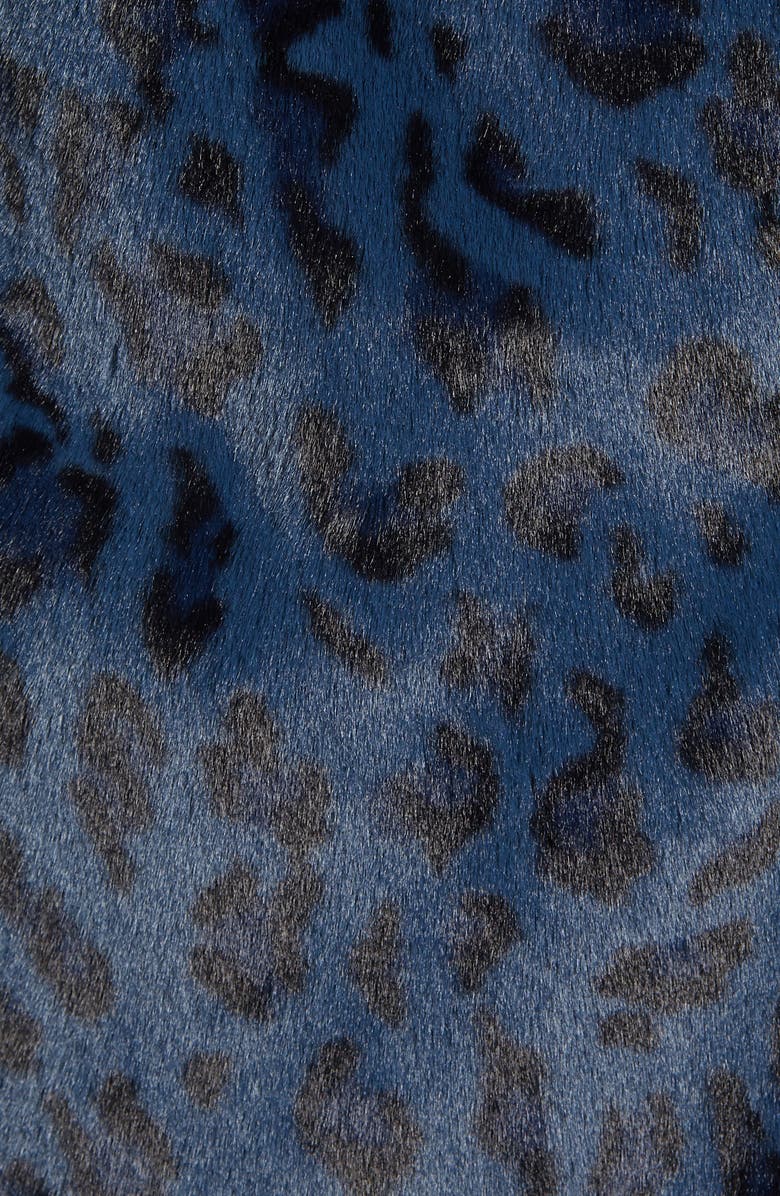 Ted Baker London Faux Leopard Fur Jacket, Alternate, color, 