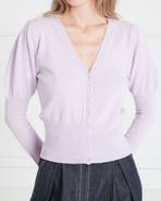 Temperley London Tonal T-Logo Cardigan