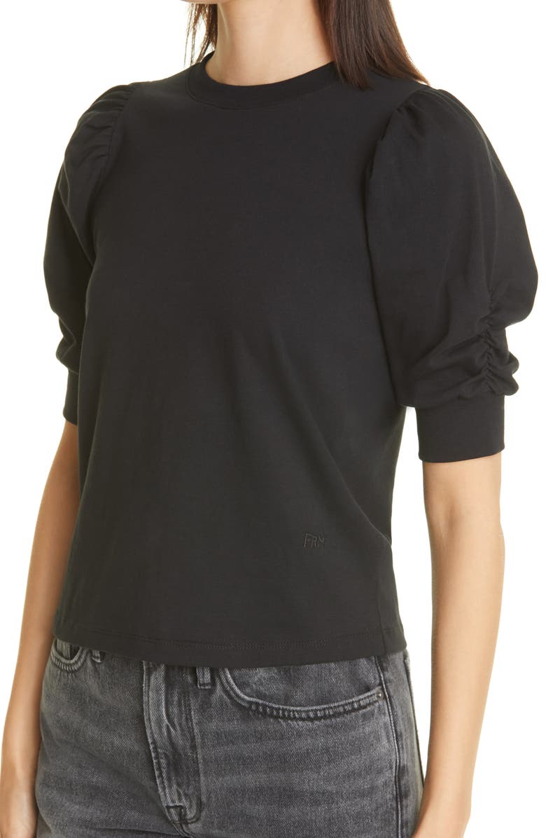 FRAME Frankie Puff Sleeve Shirt, Alternate, color,