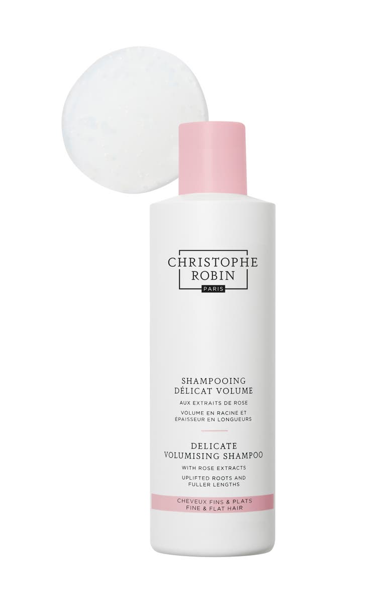 Christophe Robin Delicate Volumizing Shampoo with Rose Extracts, Alternate, color,