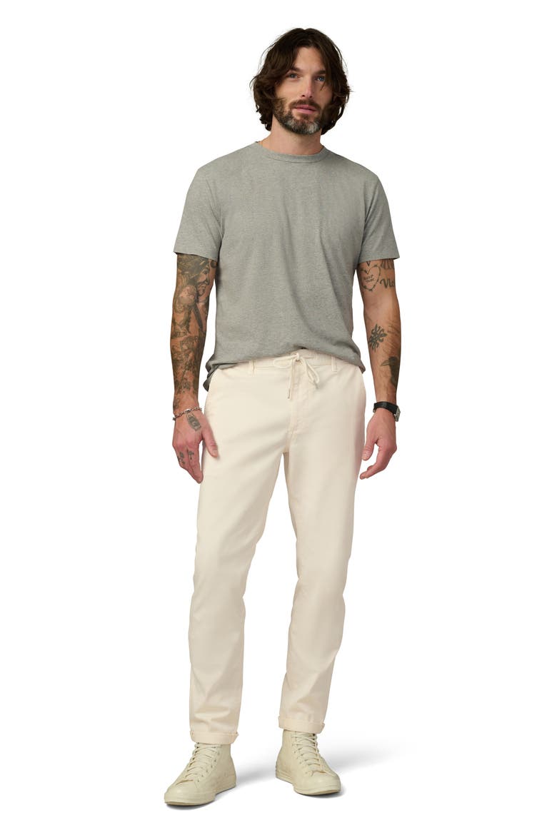 The Laird Slim Fit Drawstring Pants, Alternate, color, SEA SALT