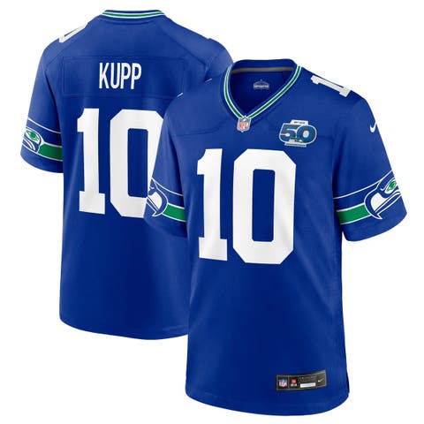 Men's Nike Cooper Kupp Royal Seattle Seahawks Alternate 50th Season Game Jersey