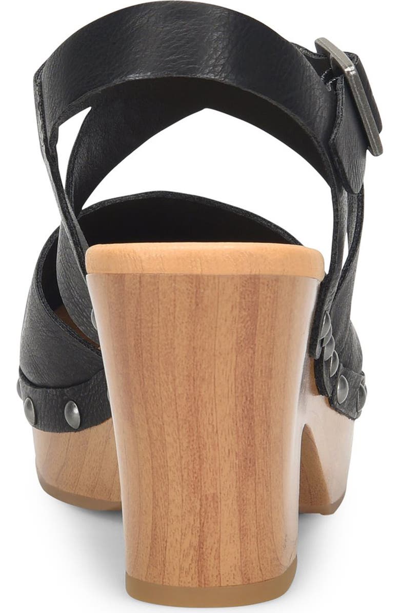 KORKS Abloom Strappy Clog Platform Slingback Pump, Alternate, color,