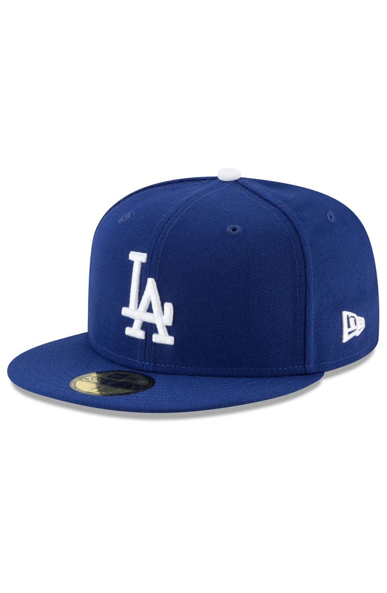 New Era Men's New Era Royal Los Angeles Dodgers 2024 MLB Postseason Side Patch 59FIFTY Fitted Hat, Alternate, color, 