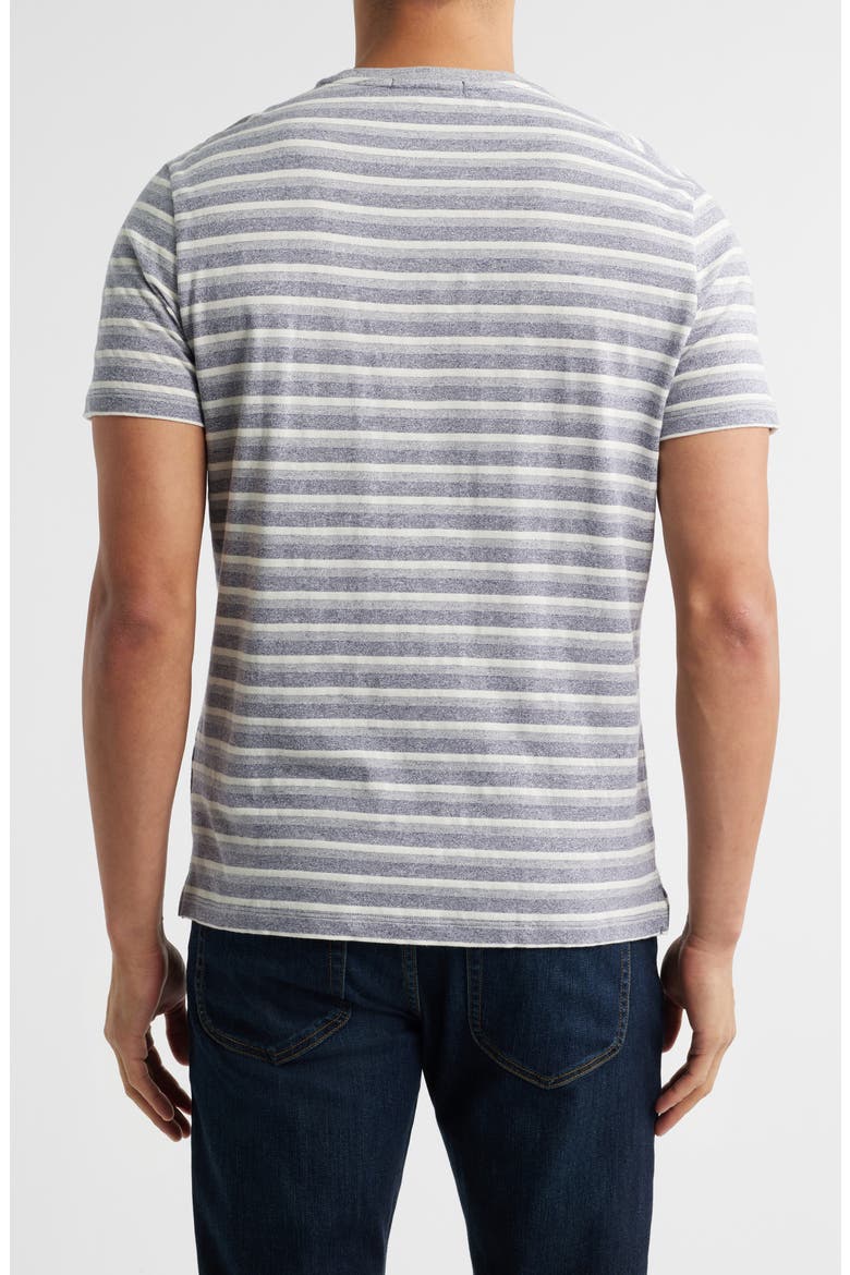 Hockney Stripe Short Sleeve Crewneck T-Shirt, Alternate, color, BLUE