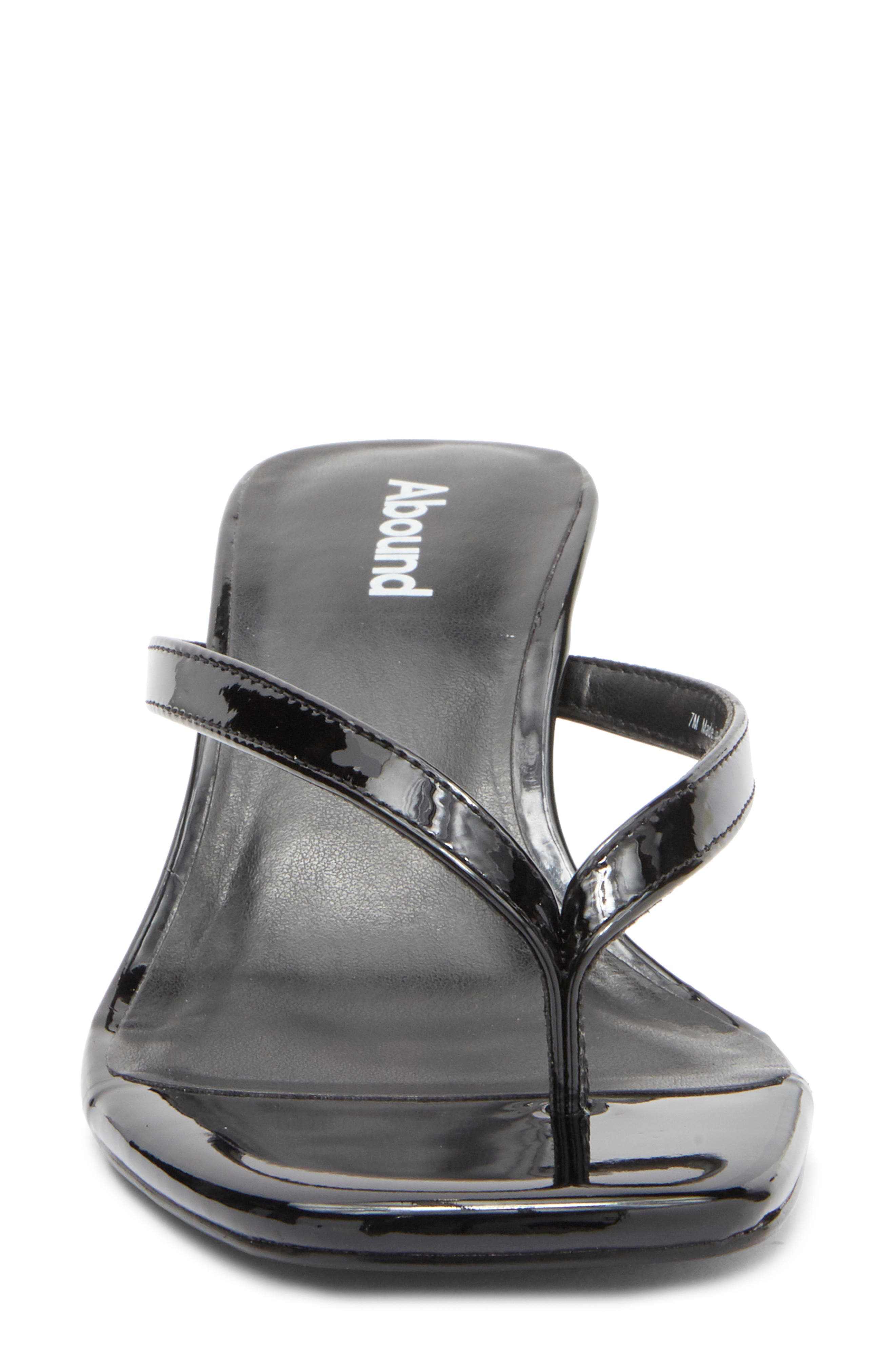 Abound Tina Kitten Heel Sandal, Alternate, color, Black Patent