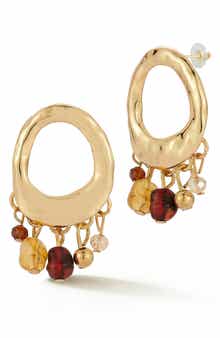 SPHERA MILANO Statement Hoop Earrings