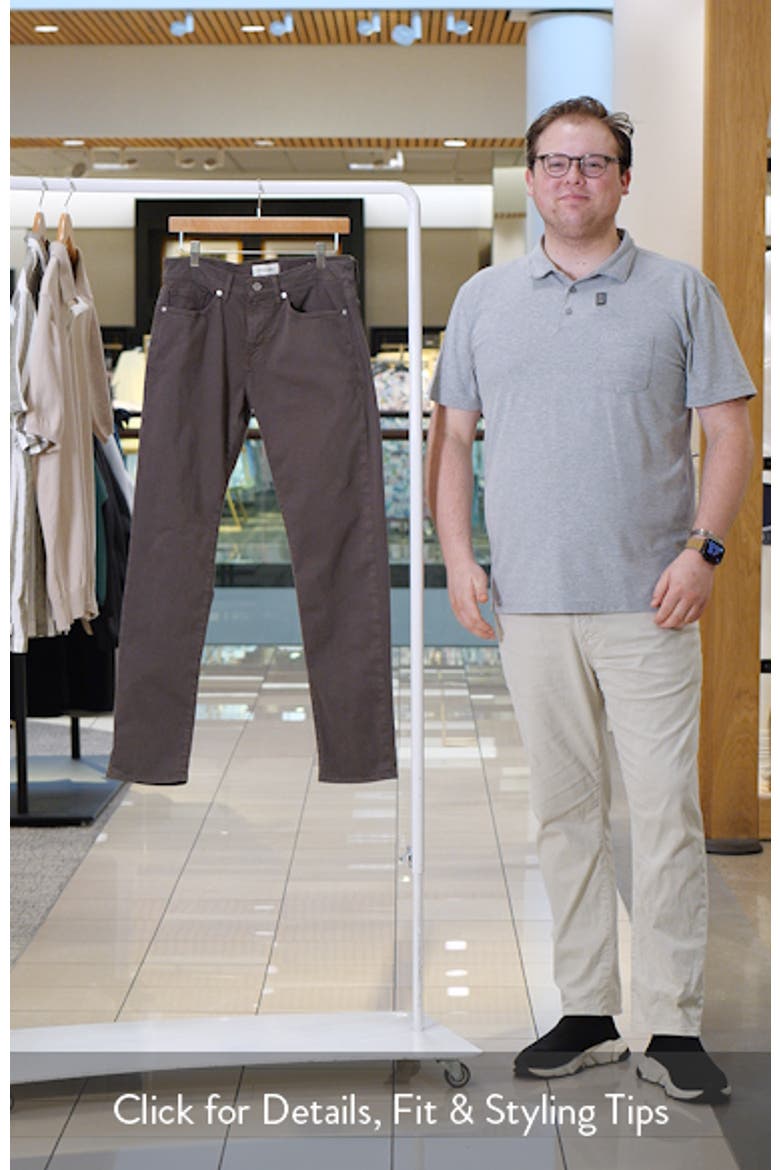 L'Homme Slim Fit Five-Pocket Twill Pants video