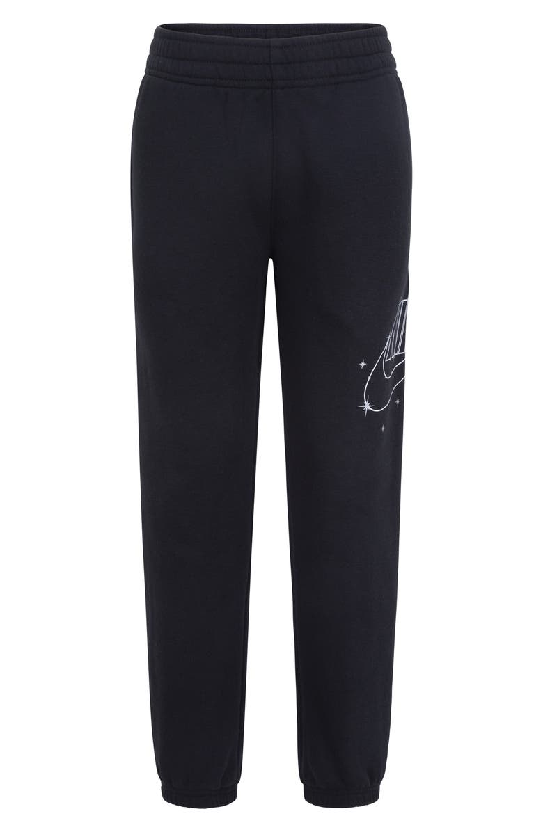 Nike Kids' Shine Logo Sweatpants, Main, color, Black