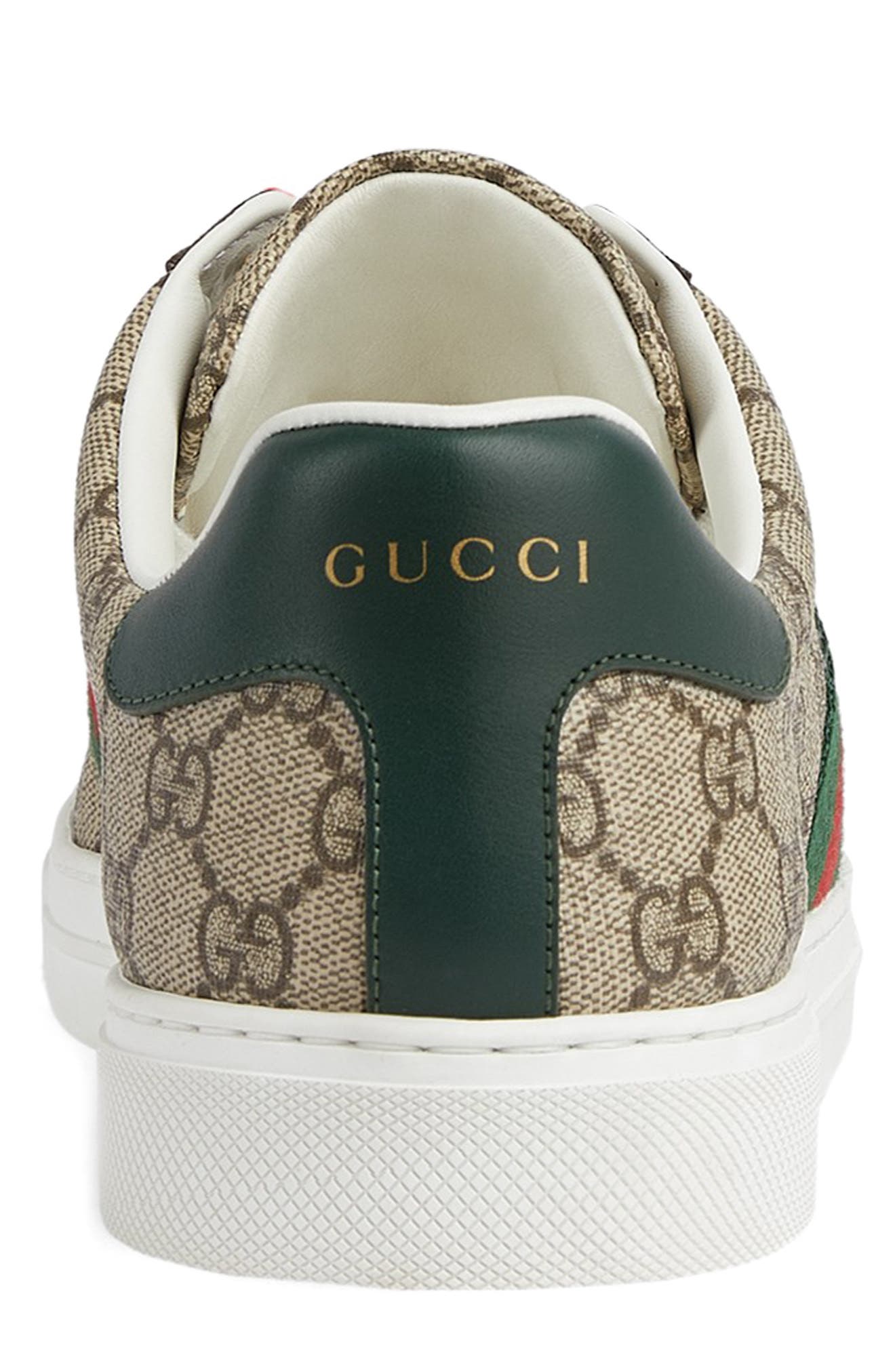 Ace Sneaker, Alternate, color, BEIGE EBONY GREEN