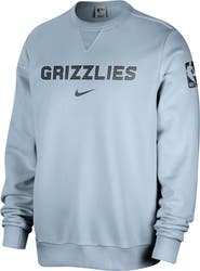 Nike Men's Nike Light Blue Memphis Grizzlies Courtside Standard Issue Performance Pullover Sweatshirt