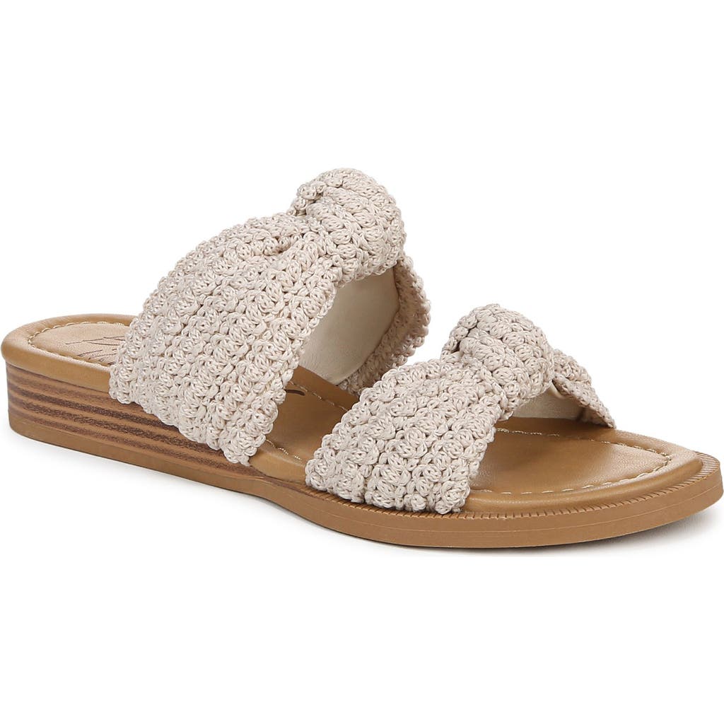 Blowfish Malibu Ashland Wedge Sandal In Off White Crochet Fabric