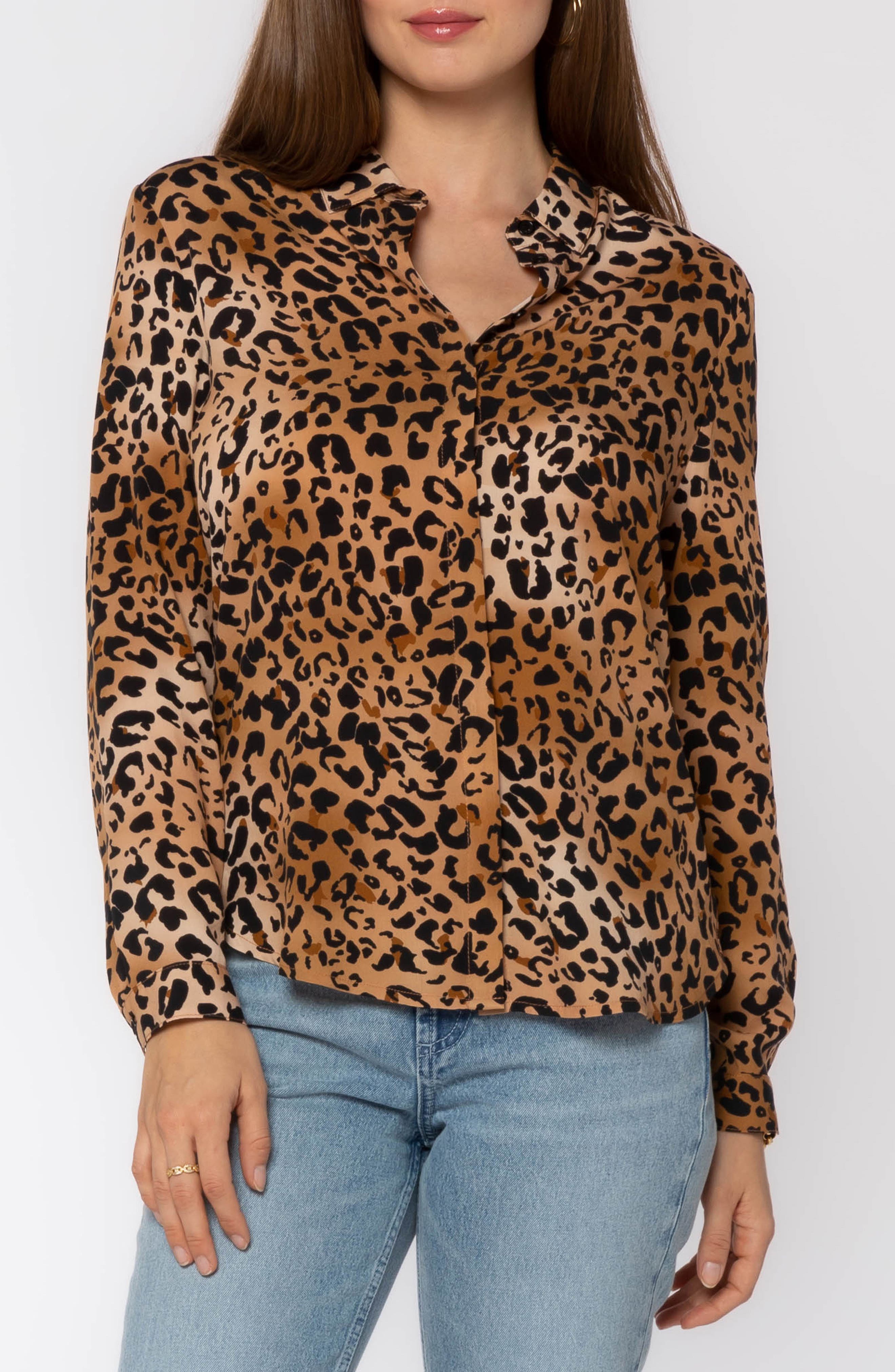Natalie Long Sleeve Button-Up Shirt