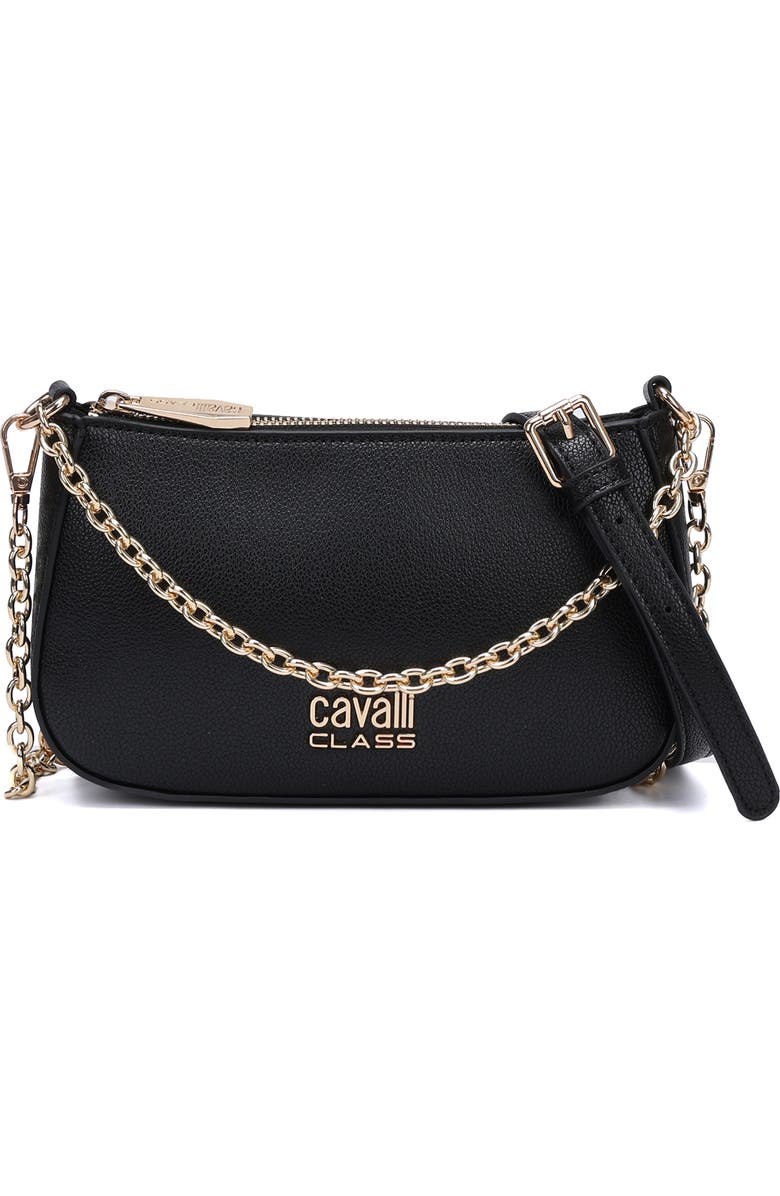 Cavalli Class Carina Baguette Crossbody Bag, Main, color,