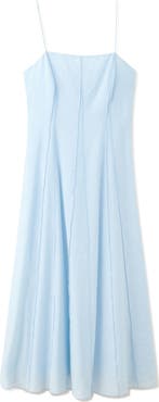 MANGO Miel Strapless A-Line Dress