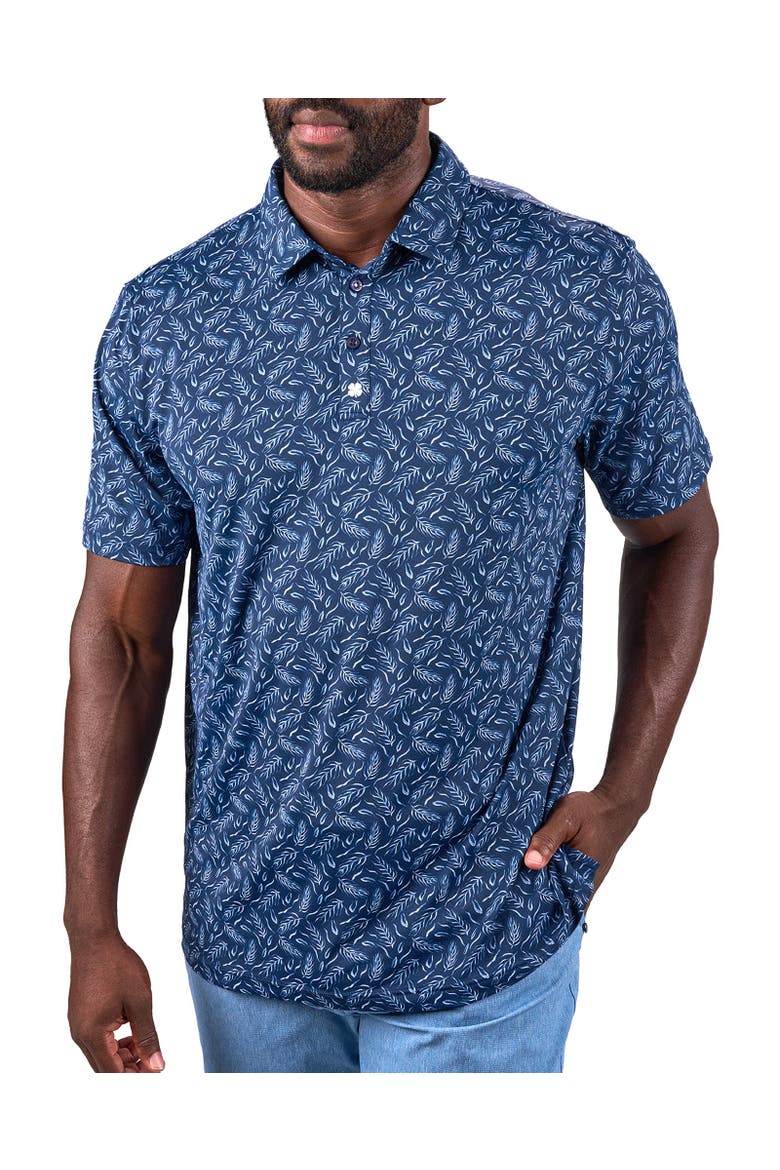 Lucky Feather Polo, Main, color, Navy