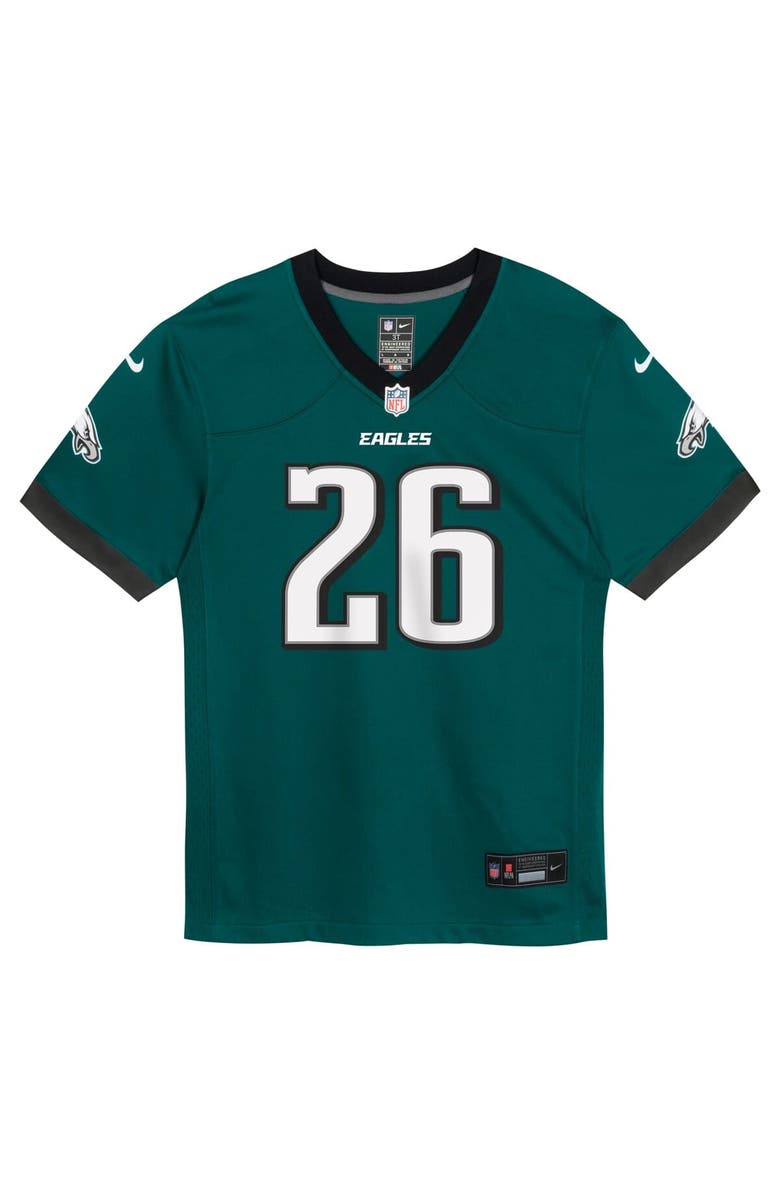 Nike Toddler Nike Saquon Barkley Midnight Green Philadelphia Eagles Game Jersey, Alternate, color, Green