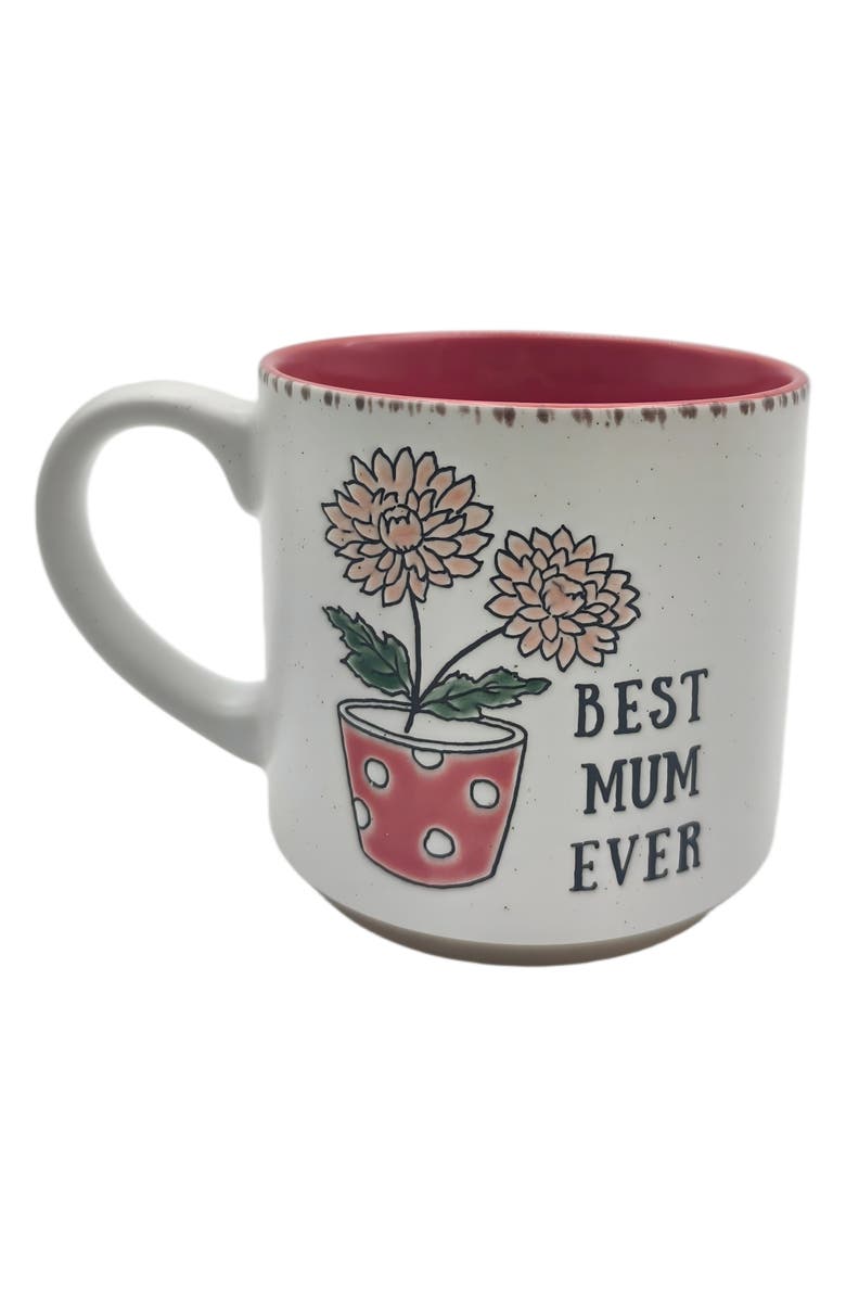 SPECTRUM Best Mum Ever Mug, Main, color, Cream