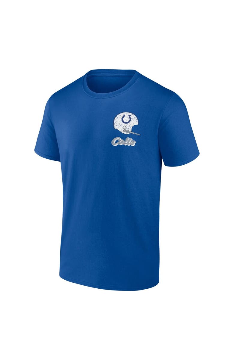 FANATICS Men's Fanatics Royal Indianapolis Colts Never Over T-Shirt, Alternate, color, Royal