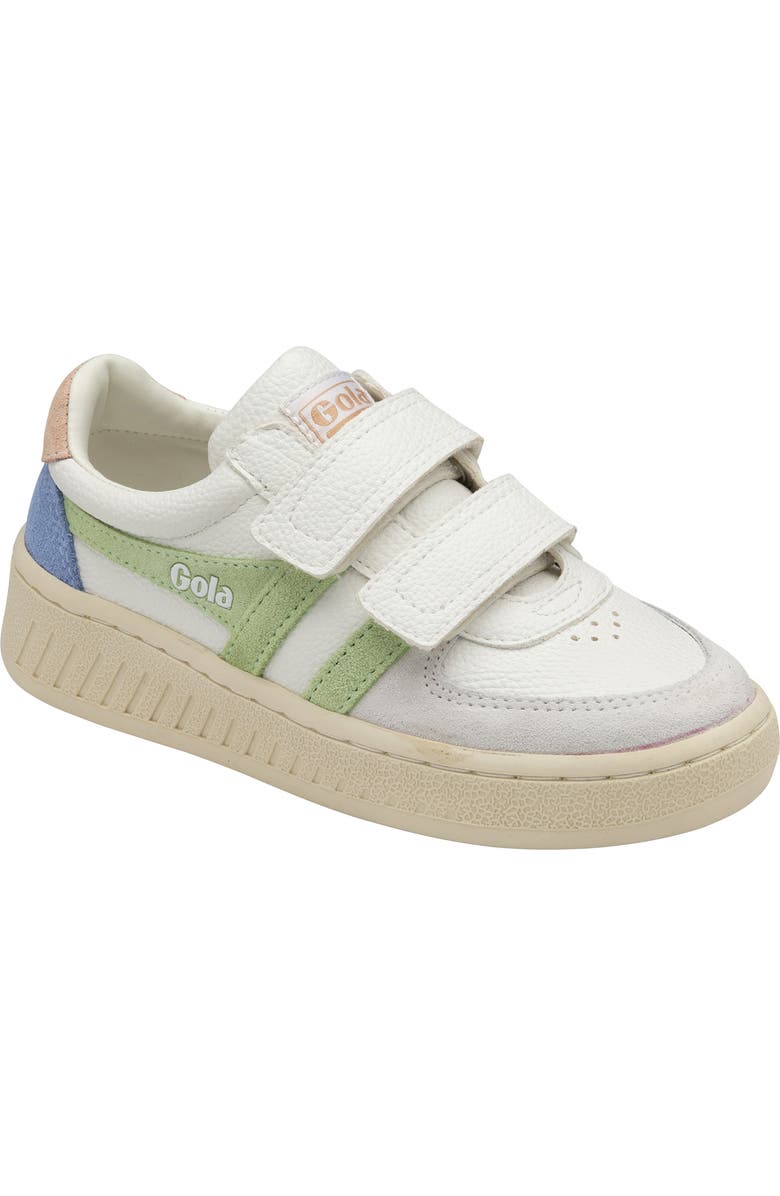 Gola Kids' Grandslam Trident Strap Sneaker, Main, color,