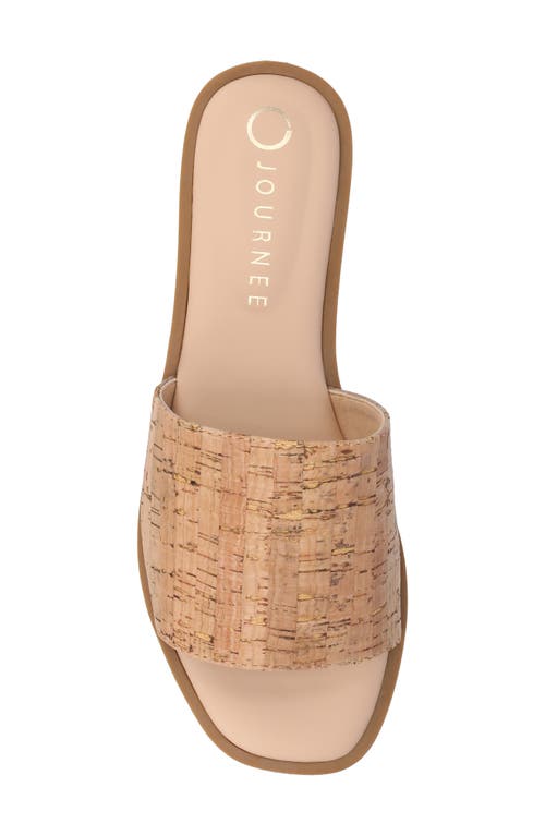 Journee Collection Prisilla Slide Sandal In Cork