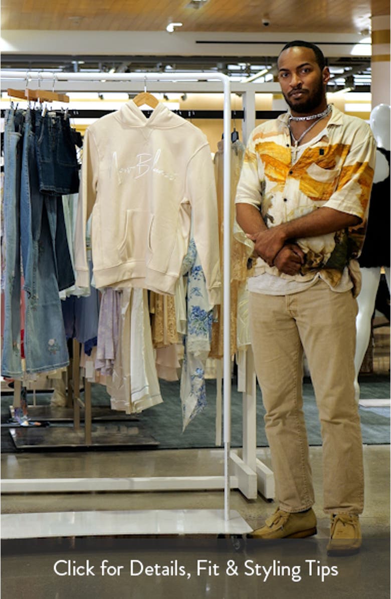 Kids' Embroidered Logo Fleece Hoodie, sales video thumbnail