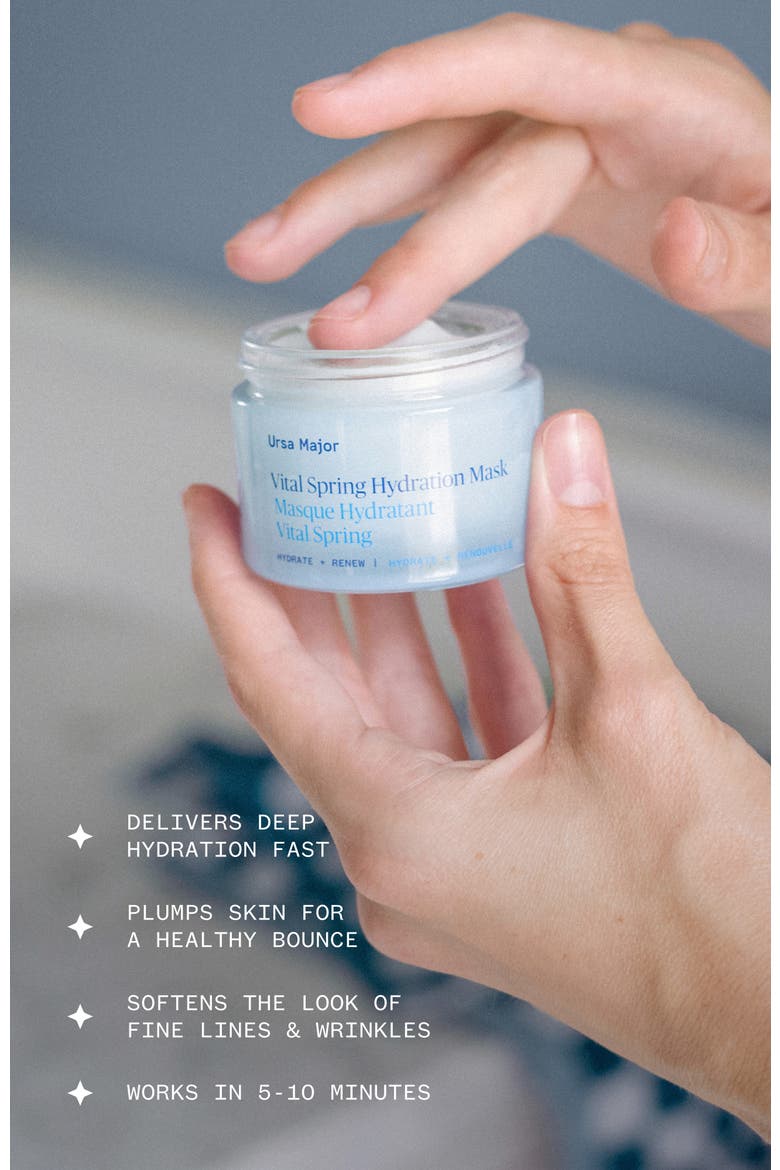 Vital Spring Hydration Mask, Alternate, color, light blue