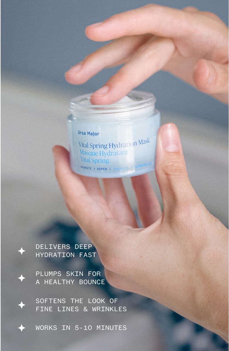Ursa Major Vital Spring Hydration Mask, Alternate, color, Light Blue