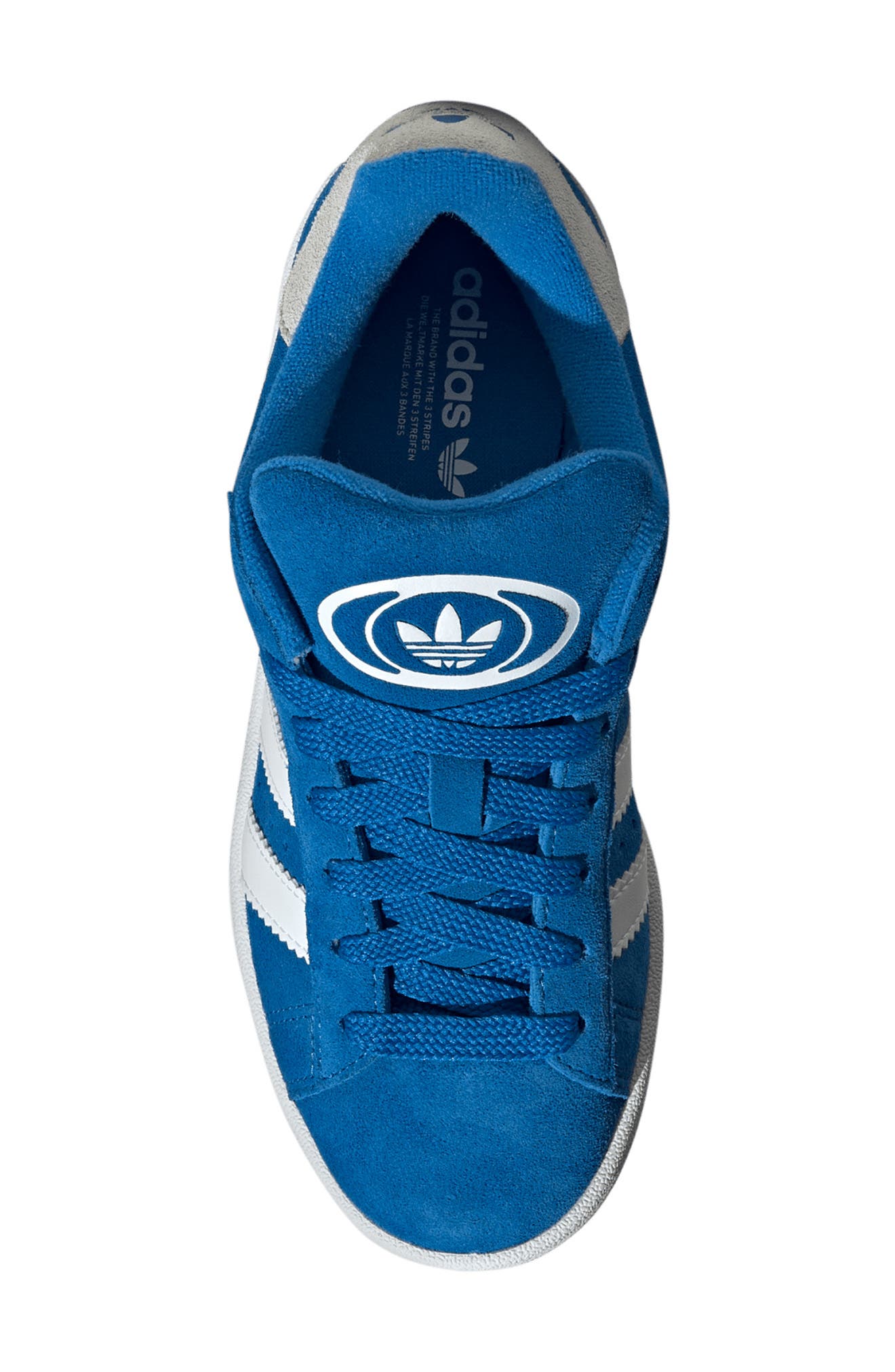 Kids' Campus 00s Sneaker, Alternate, color, FOOTWEAR WHITE/ BLUEBIRD