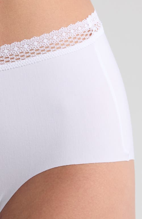 Chantelle Lingerie Cozy Chic Full Briefs In White