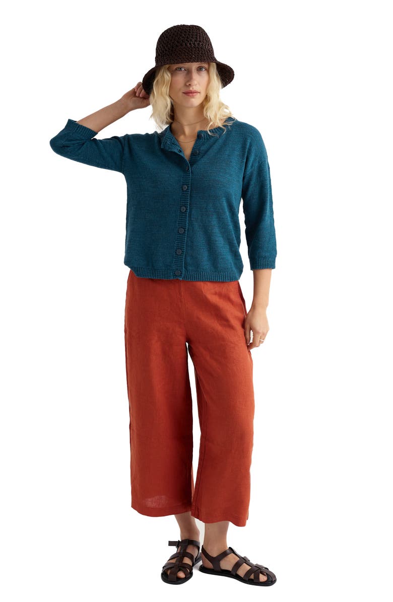 Seasalt Cornwall Pentire Steps Organic Cotton & Linen Cardigan, Alternate, color,