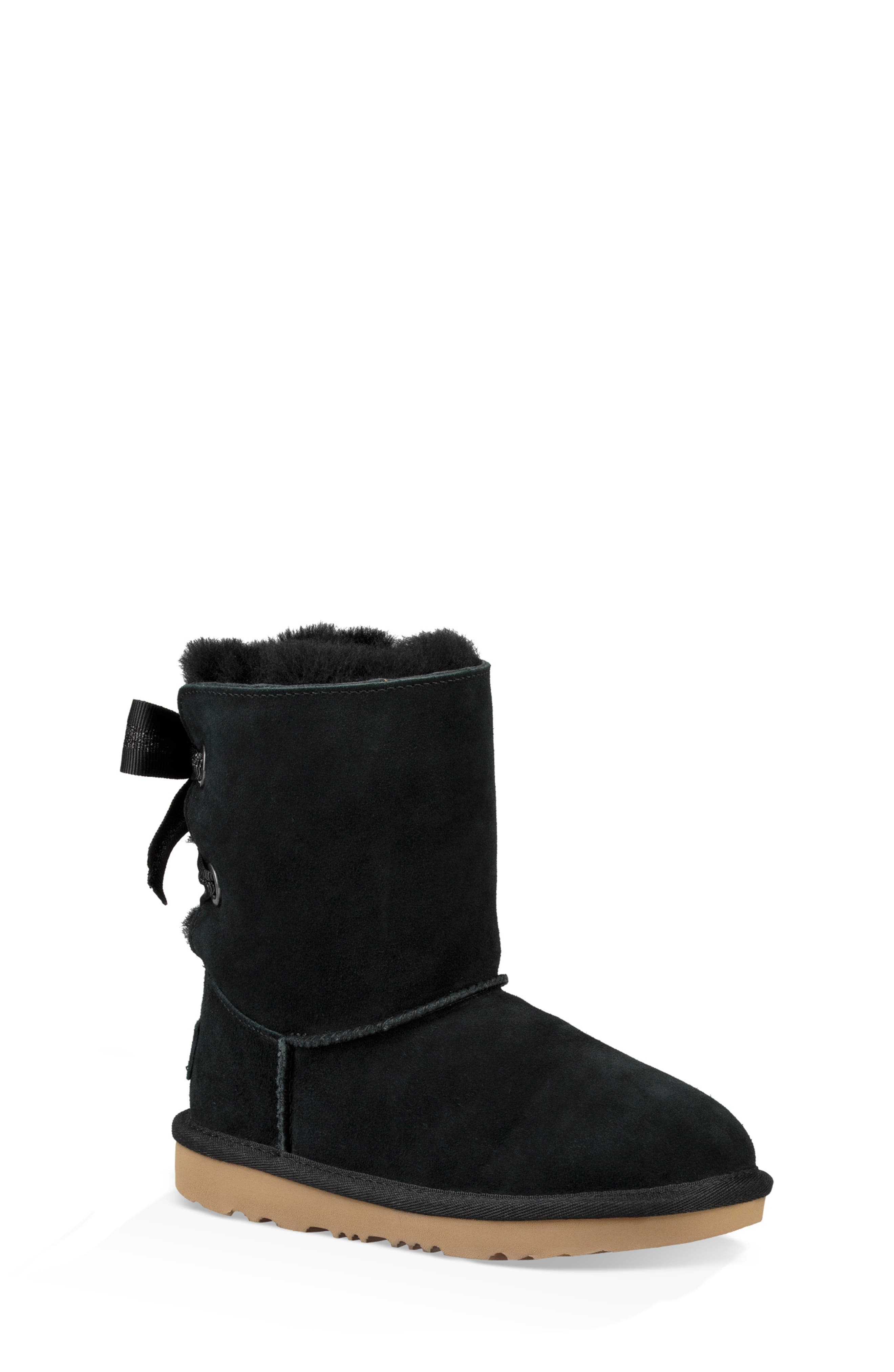 UGG<sup>®</sup> Customizable Bailey Bow II Genuine Shearling Boot, Main, color, 