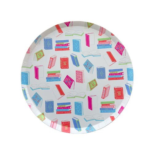 Jollity & Co Book Club Dessert Plates In Assorted Pre-pack