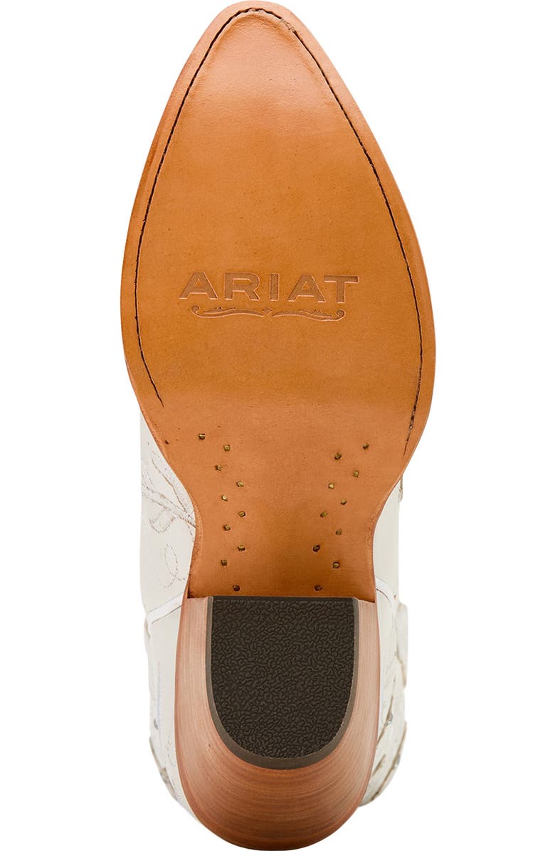 Ariat Romance Western Boot, Alternate, color, Pearly White