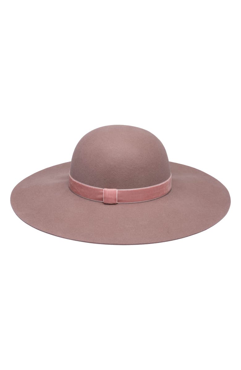 Eugenia Kim Honey Floppy Wool Hat, Main, color,