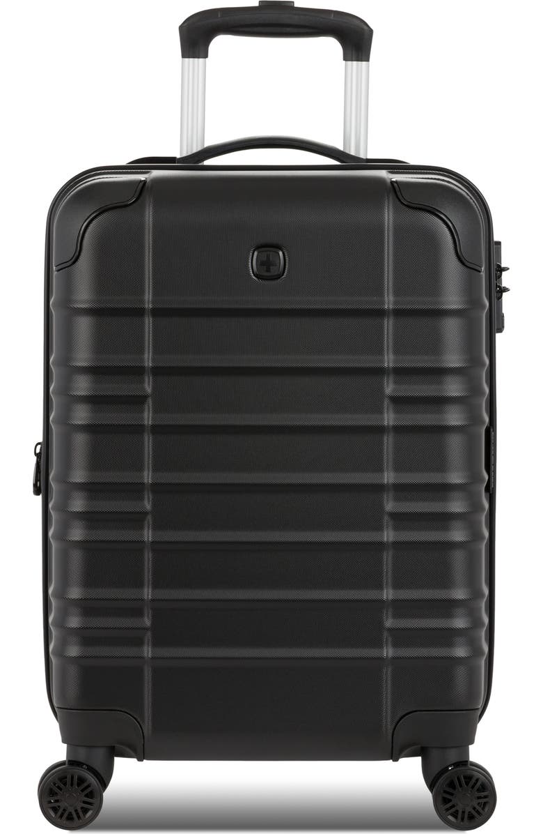 SWISSGEAR 21-Inch Hardside Spinner Carry-On Suitcase, Alternate, color,