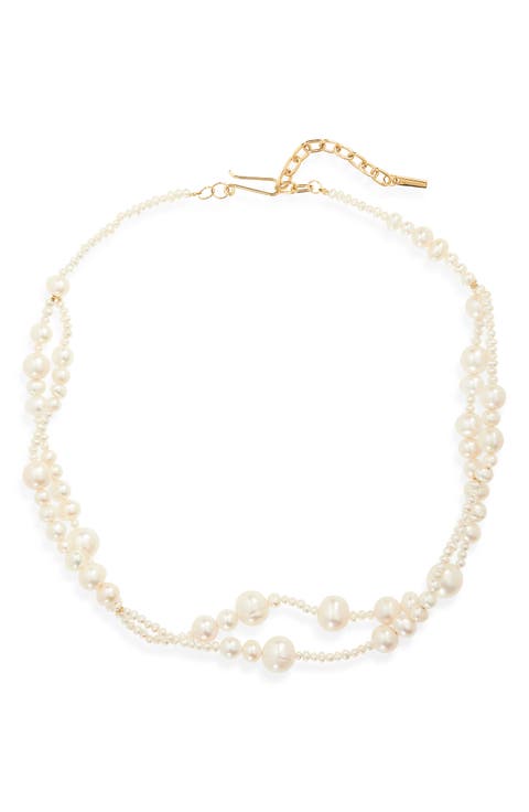 Layered Freshwater Pearl Necklace