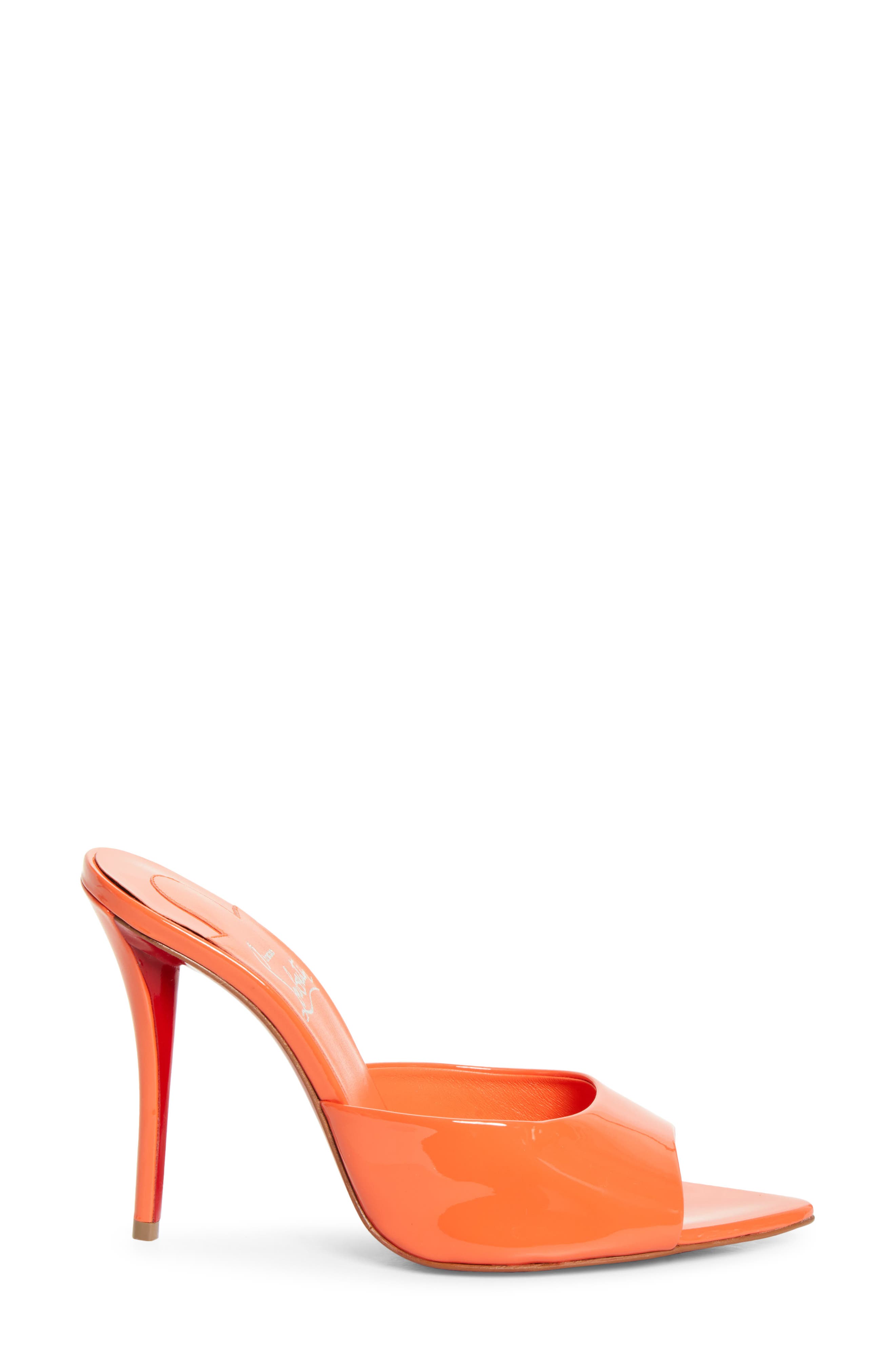Christian Louboutin Miss Z Pointed Toe Sandal, Alternate, color, Caruzo/ Lin Caruzo