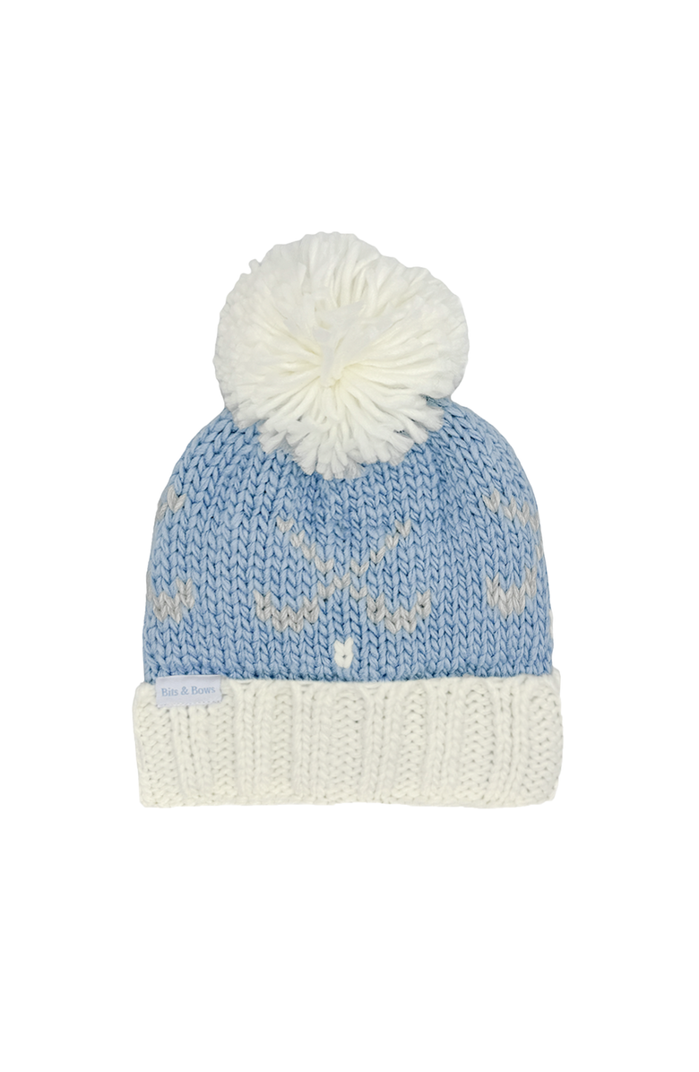 Bits & Bows Golf Clubs Bobble Hat, Main, color, Blue