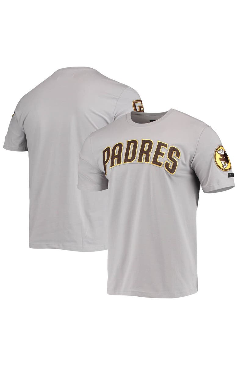 PRO STANDARD Men's Pro Standard Gray San Diego Padres Team Logo T-Shirt, Main, color, 