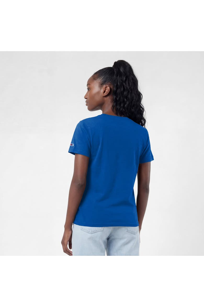 Women's Champion  Royal Seattle Seahawks Logo T-Shirt, Alternate, color, Royal