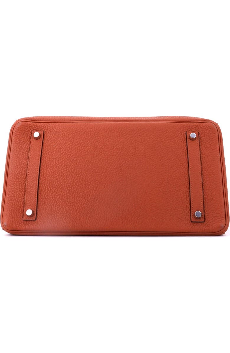 Pre-Owned Hermes Birkin Handbag Brown Togo with Palladium Hardware 35, Alternate, color, Cuivre