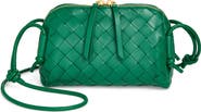 Bottega Veneta Mini Concert Intrecciato Leather Crossbody Bag