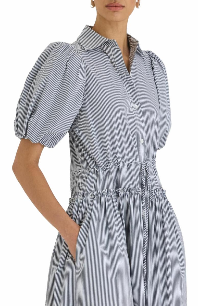 Rebecca Taylor Poplin Shirt Dress, Alternate, color, 