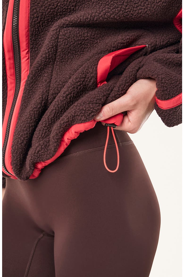 Lennon Jacket, Alternate, color, DARK PLUM/ STRAWBERRY