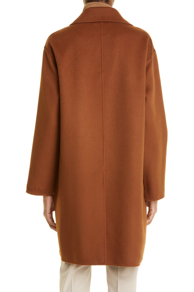 Priamo Virgin Wool Coat, Alternate, color, BROWN