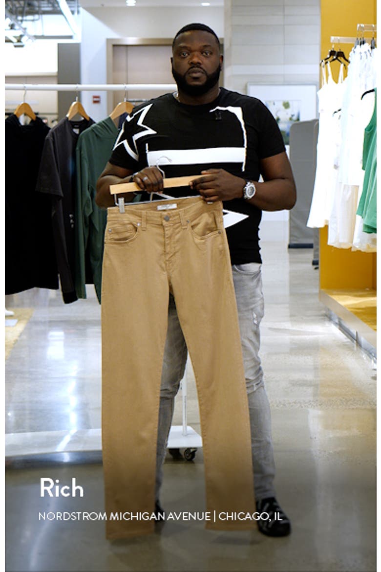 Jimmy Slim Straight Leg Jeans video