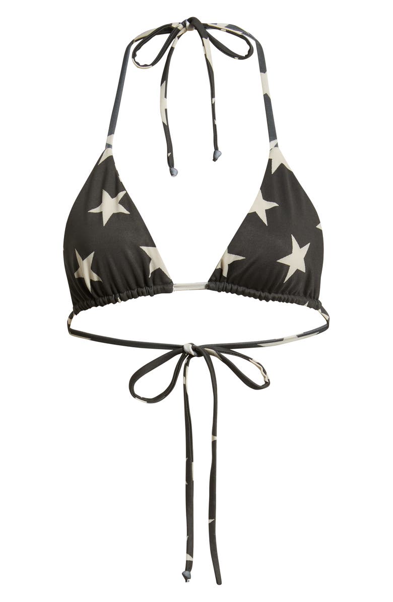 Bella Venice Belle Star Triangle Bikini Top, Alternate, color, Star